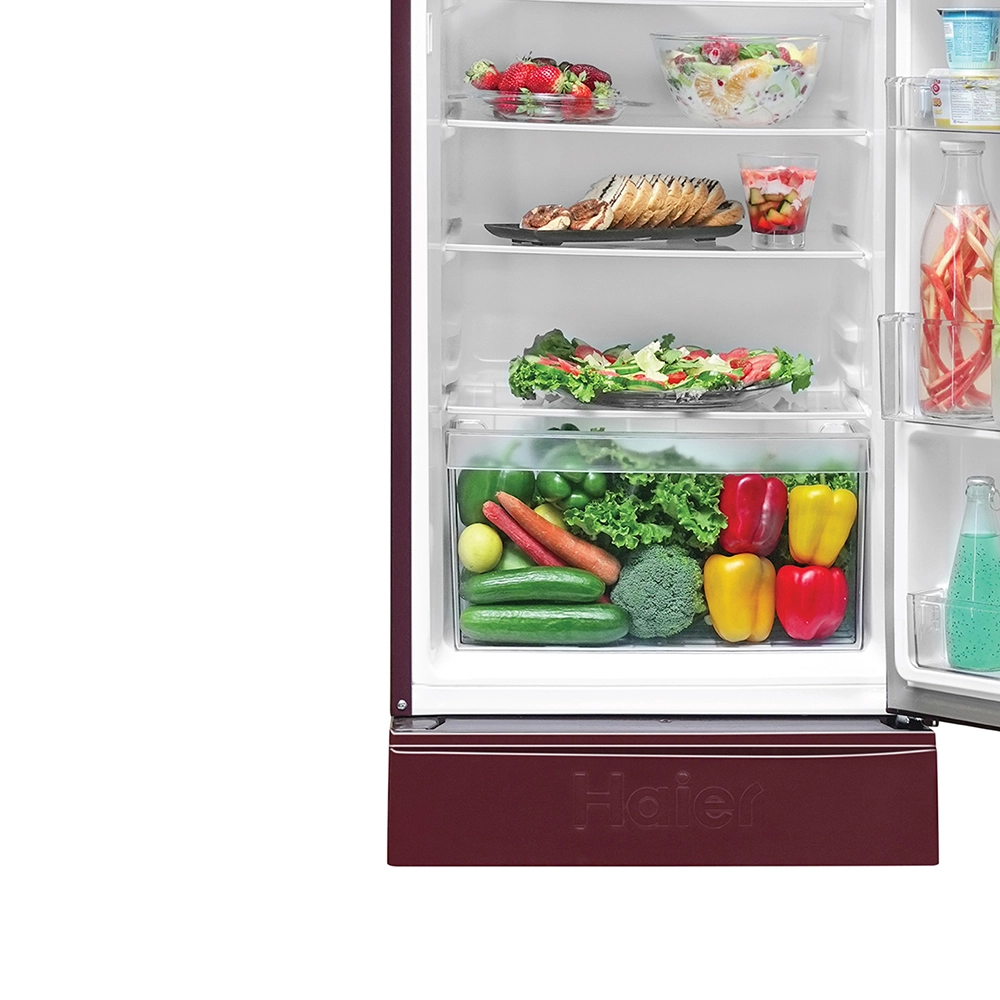 Haier 190L 3 Star Direct Cool Refrigerator - HRD-2103PRH-P